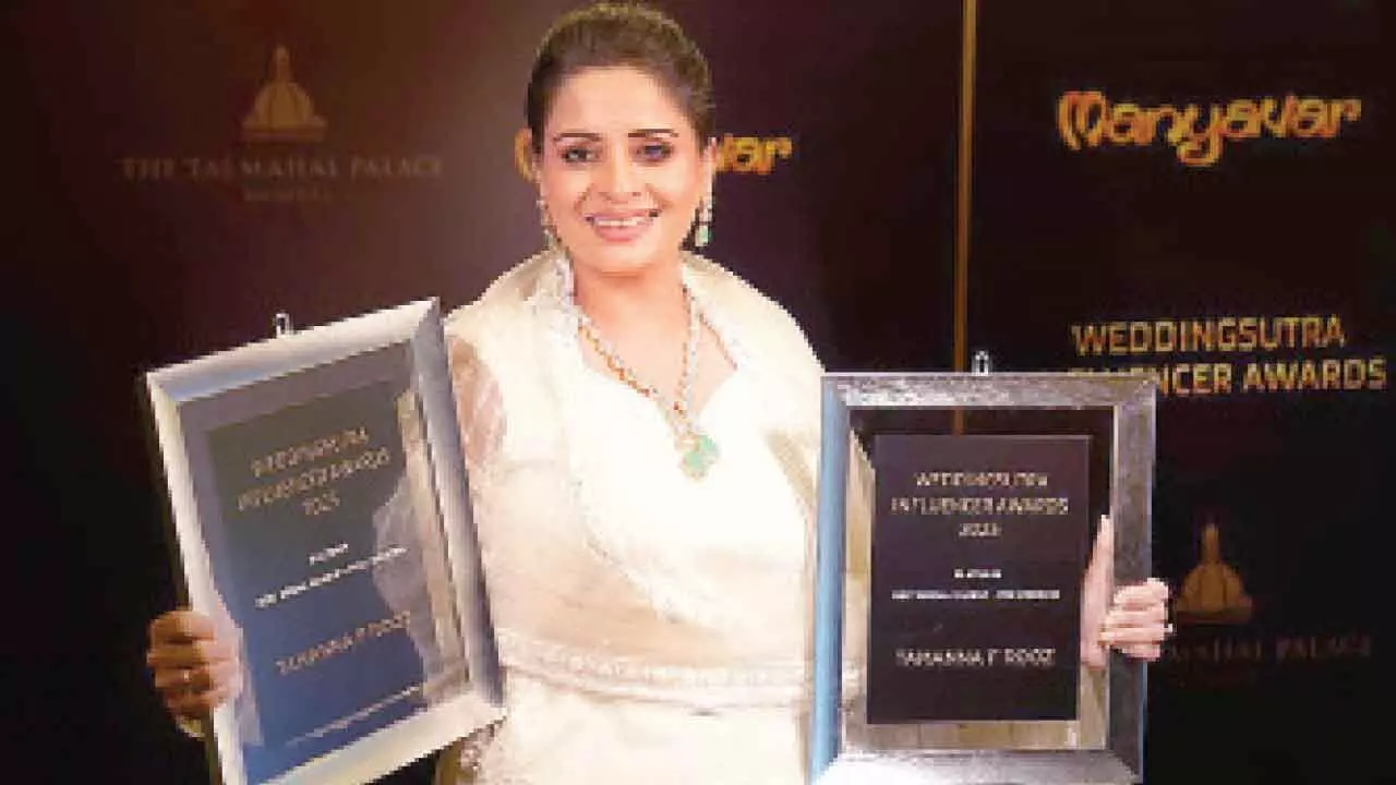 Tamanna Rooz Named First Wedding Ambassador for Manyavar Mohey