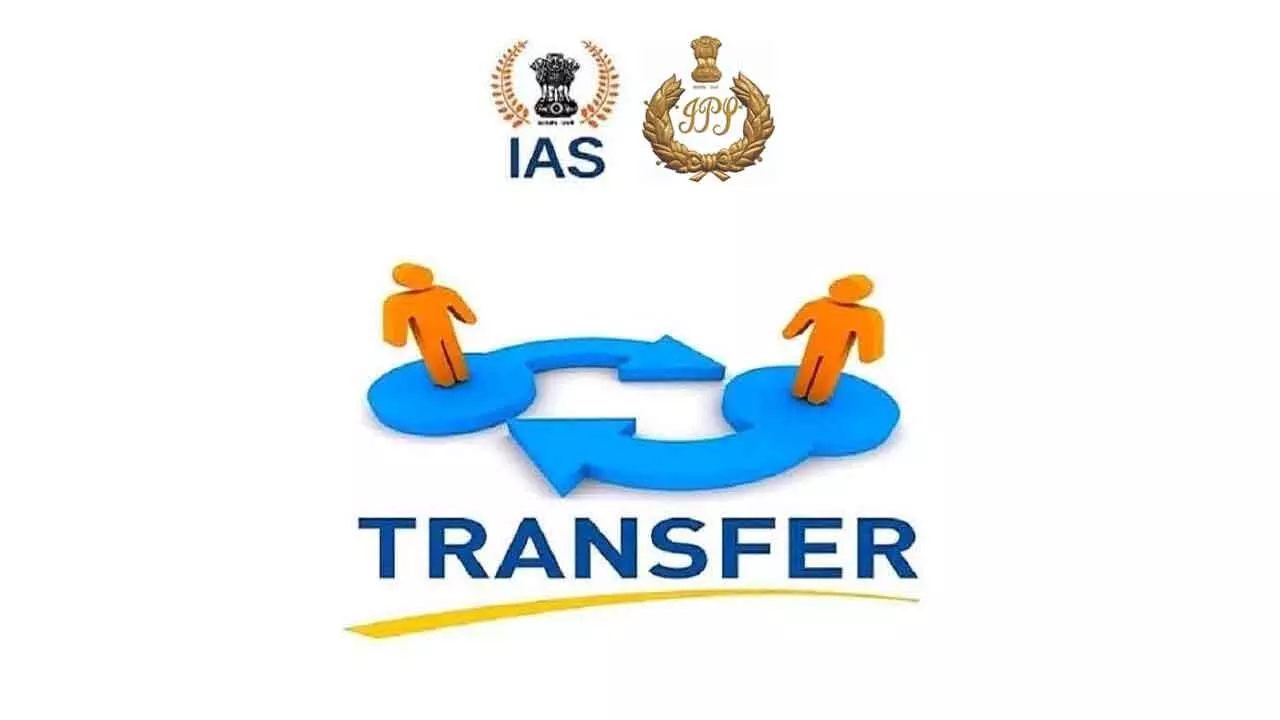 Telangana government changes top IAS and IPS officers