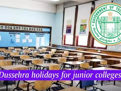 Telangana junior colleges get Dussehra holidays starting tomorrow