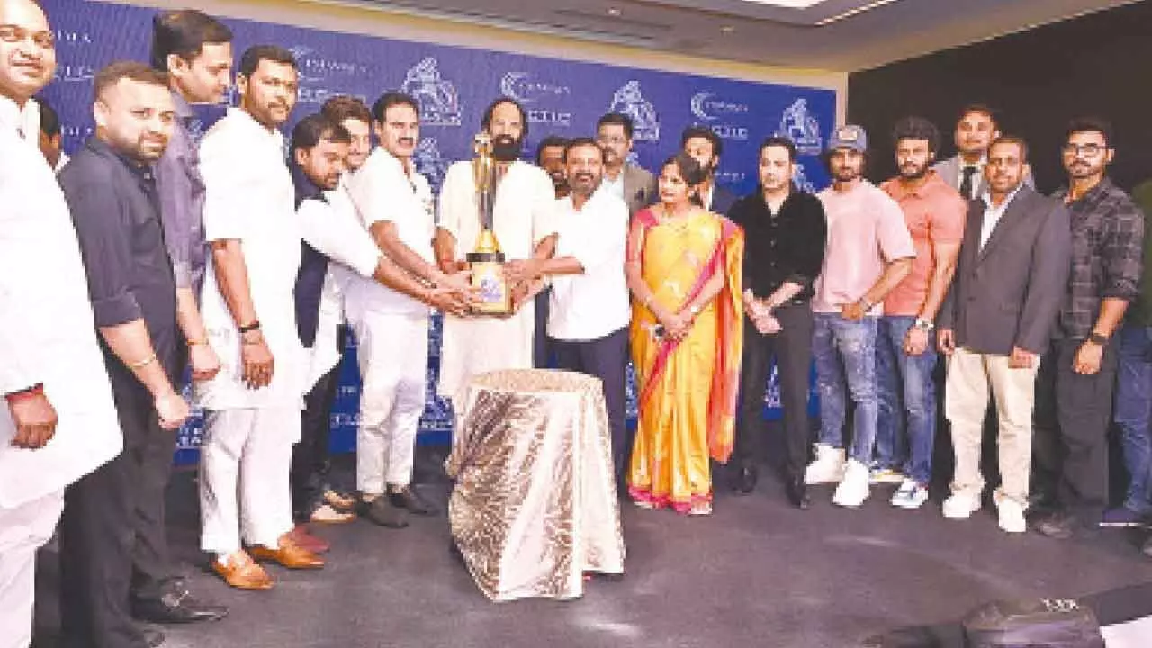 Uttam reveals jersey and trophy for Elite Cricket League tournament