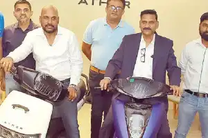 VT Automotives opens Ather showroom in Nalgonda