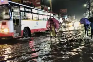 Weather department issues orange warning