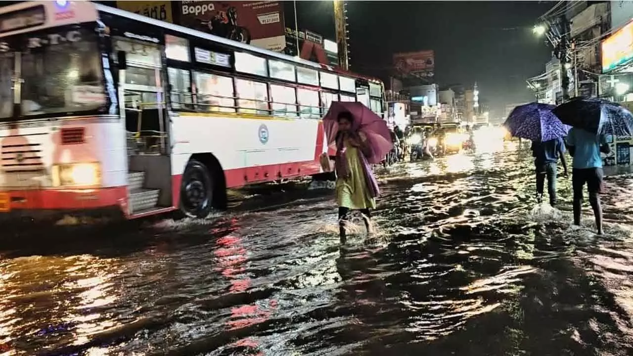 Weather department issues orange warning
