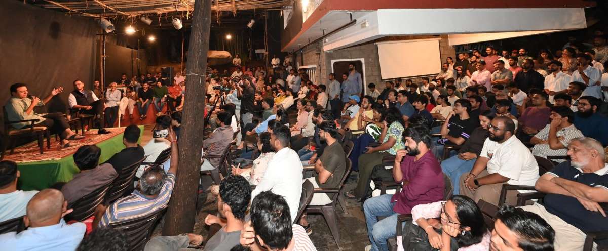 “Chai & Why of Indian Elections” with KTR Draws Huge Gen Z Crowd at Lamakaan
