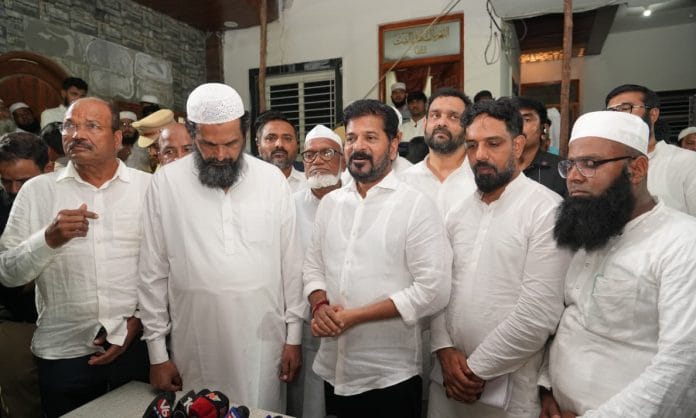 CM Revanth Reddy Pays Tribute to Maulana Hafiz Peer Shabbir, Describes His Passing as a Great Loss to Telangana