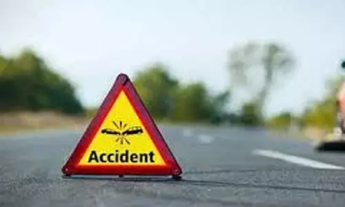 Accident in Rajendranagar, one person dies