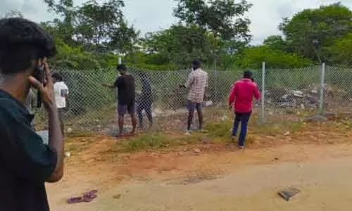 Aditya encroaches on Musi, Hydra writes to Gandipet Tahsildar