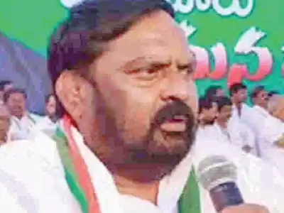 Anjan Yadav angry about not getting a ticket