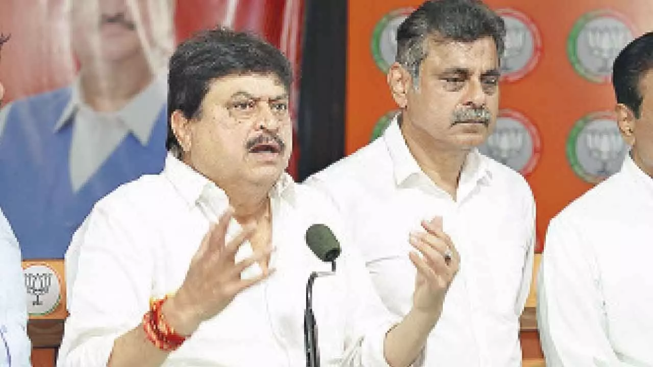 BJP leader criticizes Congress for false BC quota claims and RTC fare increase