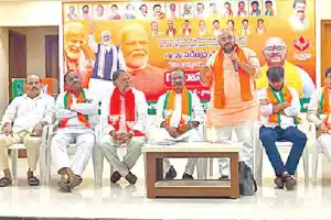 BJP meeting in Nalgonda: Boora Narasiah Goud urges win