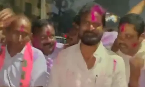 BRS wins over BJP in trade union elections