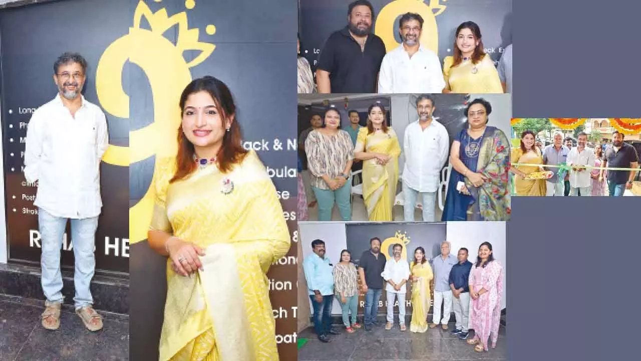 Director Teja and Actress Santhoshi Open New Rehab Center