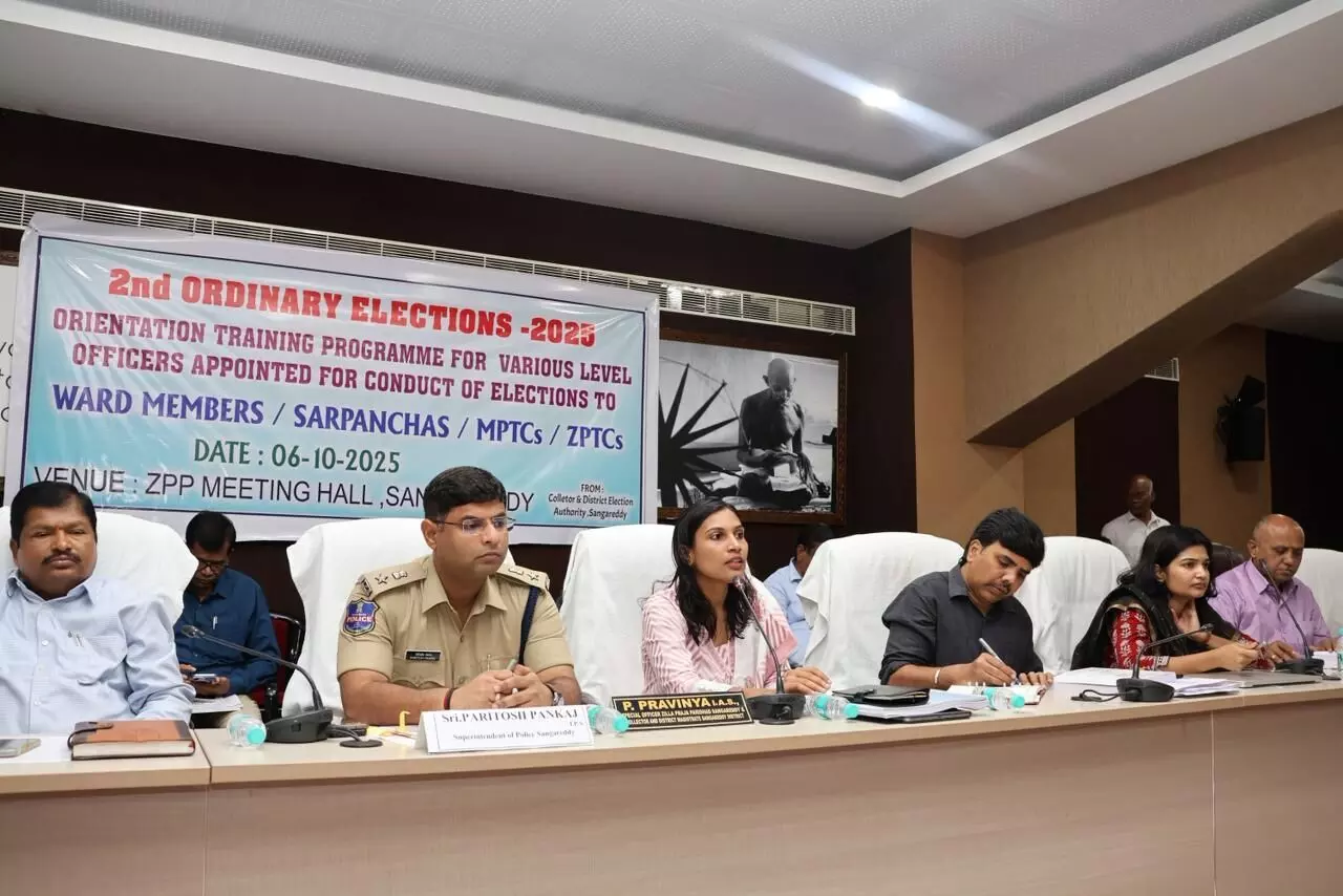 District Collector P Praveenya urges fair election duties