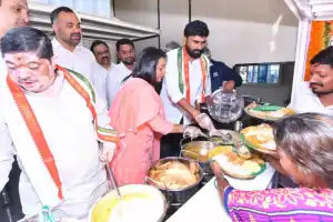 ₹5 Indiramma Canteens Open in Hyderabad – Cheap Meals for Everyone