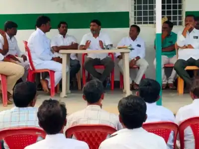 Ex-MLA Dr. S.A. Sampath Kumar checks Alampur election readiness