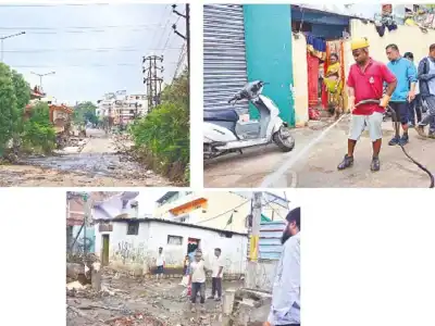 Flood victims face health issues as mud and odor remain