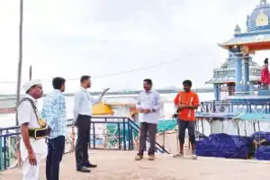 Godavari River floods as water rises above 50 feet at Bhadrachalam