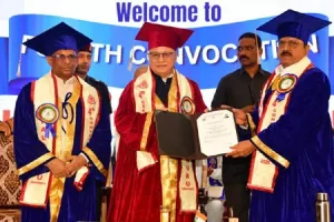 Governor attends convocation at Palamuru University
