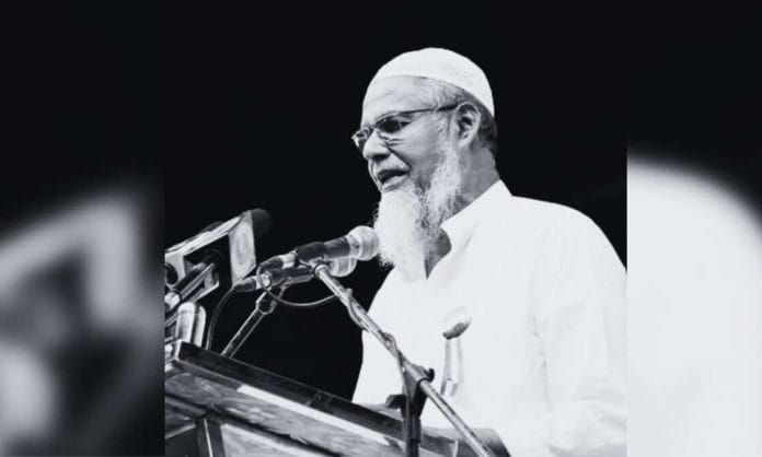 Hafiz Pir Shabbir Ahmed, Telangana and Andhra Jamiat Ulama President, dies