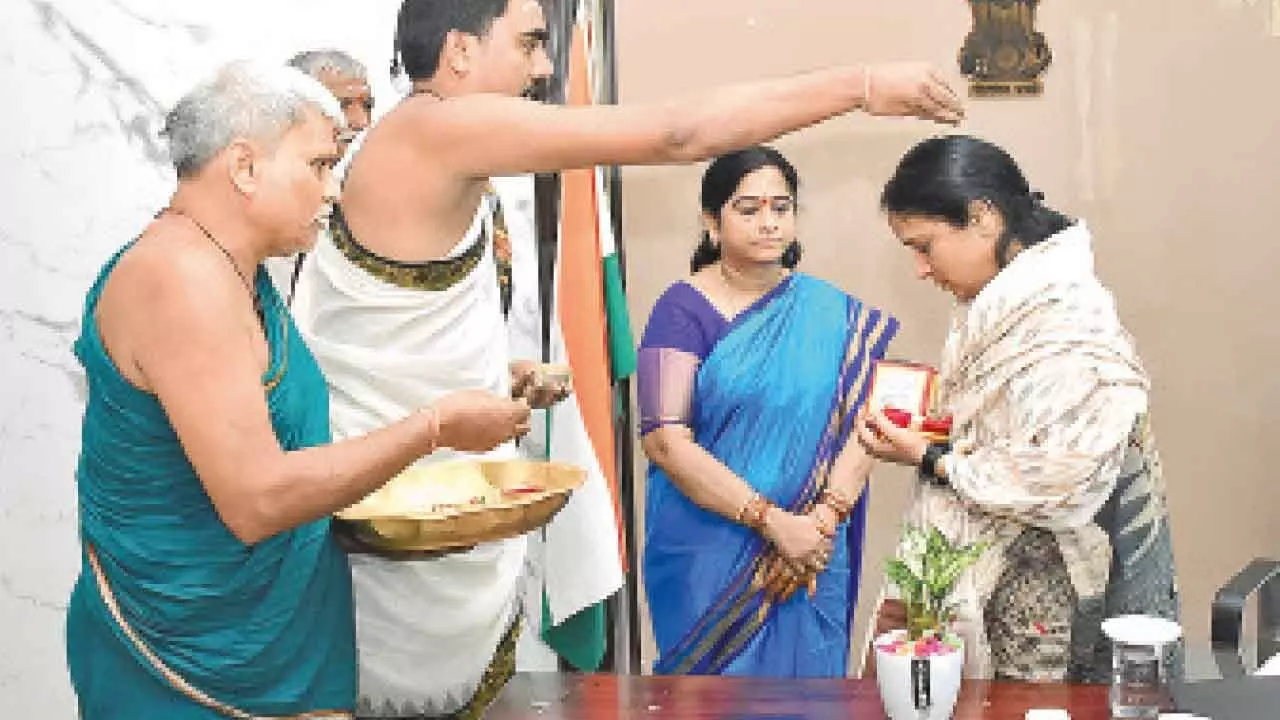 Haritha takes over as Sircilla Collector