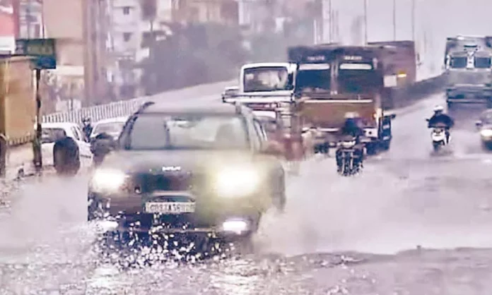 Hyderabad Weather Alert: Light Rain, Storms, and Strong Winds Today