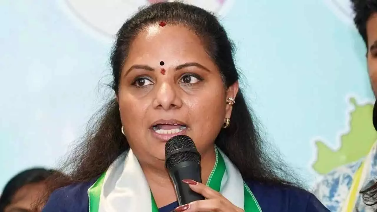 K Kavitha Supports BC Reservations Protest