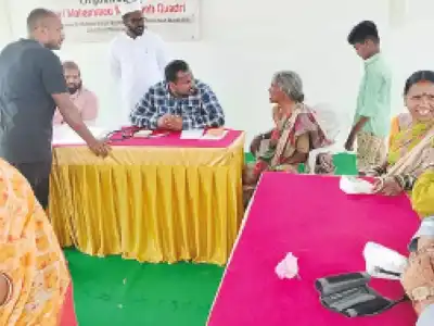 Large health camp organized in Shamshabad