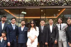 Mouni Roy Launches Kamal Lifestyle House in Hitech City