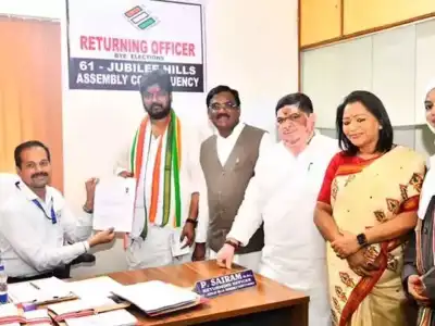 Naveen Yadav Runs for Jubilee Hills By-election