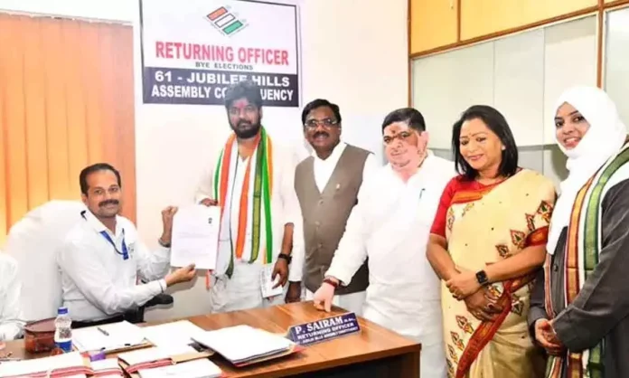 Naveen Yadav Runs for Jubilee Hills By-election