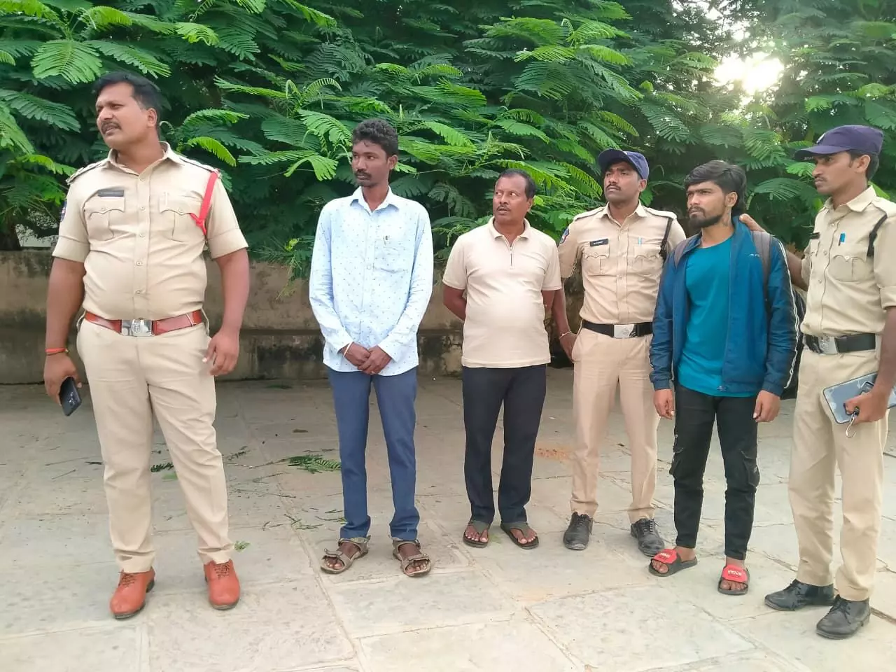 Pebbair police officer Yugandhar Reddy found with marijuana