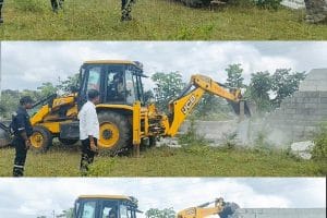 Pocharam Plot Owners Rejoice as HYDRA Tears Down Obstructing Wall