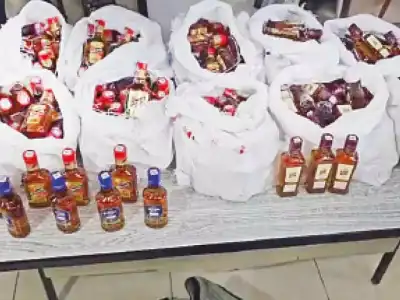 Police break up illegal liquor trade in Old City streets