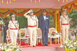 Police Chief Jitender receives emotional farewell upon retirement