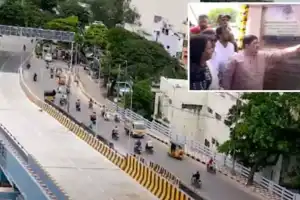 Ponnam Prabhakar Opens New Bridge at Falaknuma