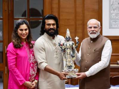 Ram Charan and Upasana Honoured to Meet Prime Minister Narendra Modi