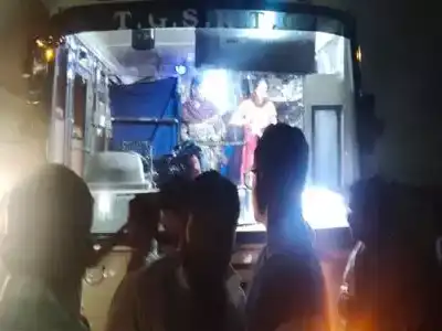 RTC bus narrowly avoids accident