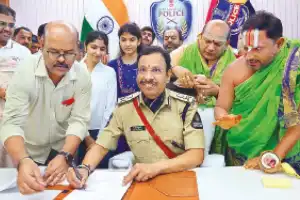 Sajjanar becomes Hyderabad Police Commissioner
