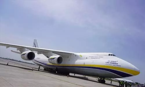 Shamshabad sees landing of largest cargo plane