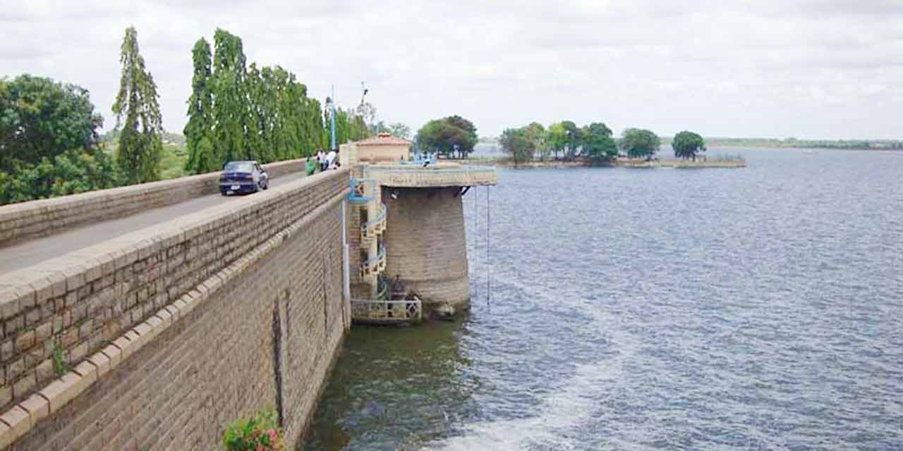 Water levels steadily rising in Osmansagar reservoir