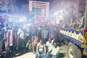 Worshippers protest at midnight after police arrest DJ