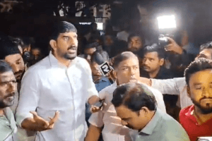 BRS MLA Padi Kaushik Reddy Arrested During Vote Theft Protest in Telangana