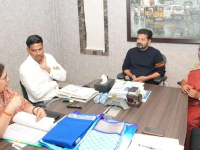 CM Revanth Reddy to Launch 1 Crore Indiramma Saree Distribution Tomorrow