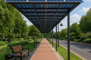 GHMC Launches Eco-Friendly Model Footpath in Filmnagar with Recycled Plastic Pavers