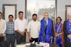 German Consul General and Telangana CM discuss new center launch