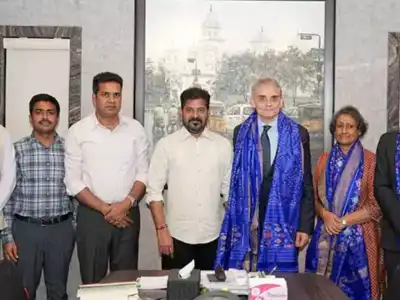German Consul General and Telangana CM discuss new center launch
