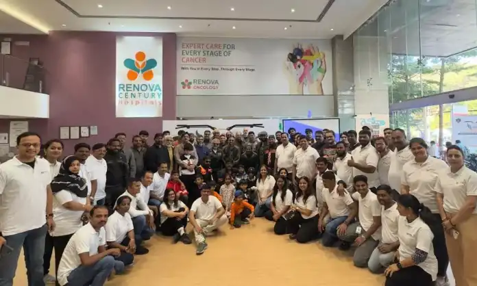 Hospital Holds Bike Rally to Teach People About Foot Care for Diabetes Patients