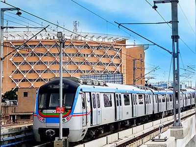 Hyderabad metro changes schedule, last train now at 11 pm