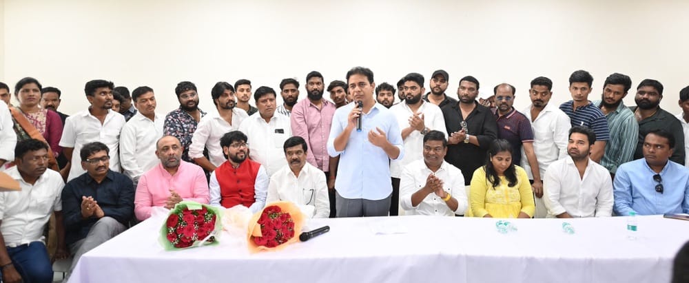 KTR Meets Aditya Empress Towers Residents as Part of Jubilee Hills Campaign