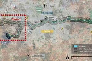 Musi Riverfront Development: 734 Acres of Institutional Land Reallocated for Phase 1 Development